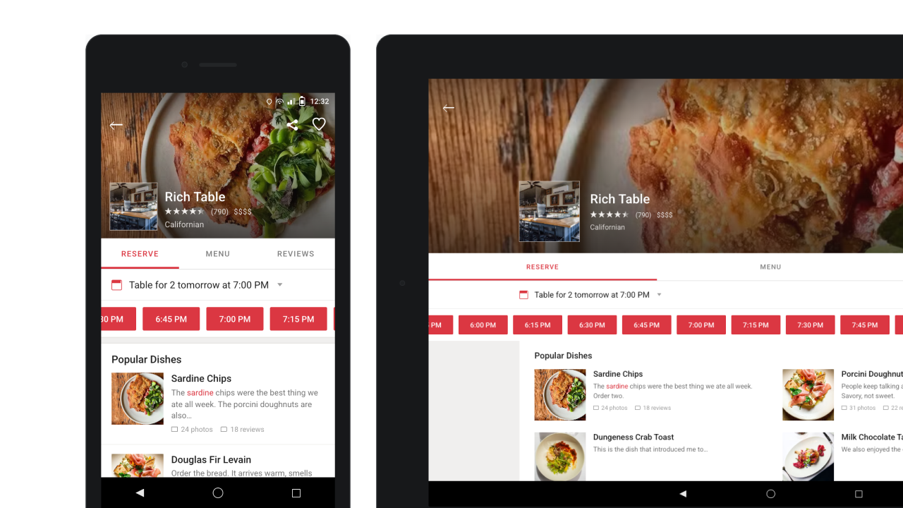 Android Handset App — Updated